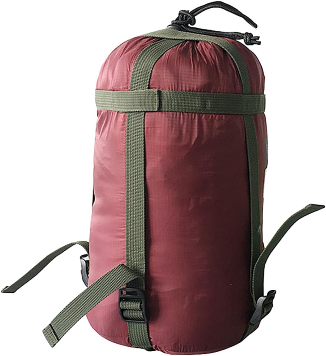 Sosoport Camping Compression Bag Hiking Gear Quilts Storage Sack Fleece Compact