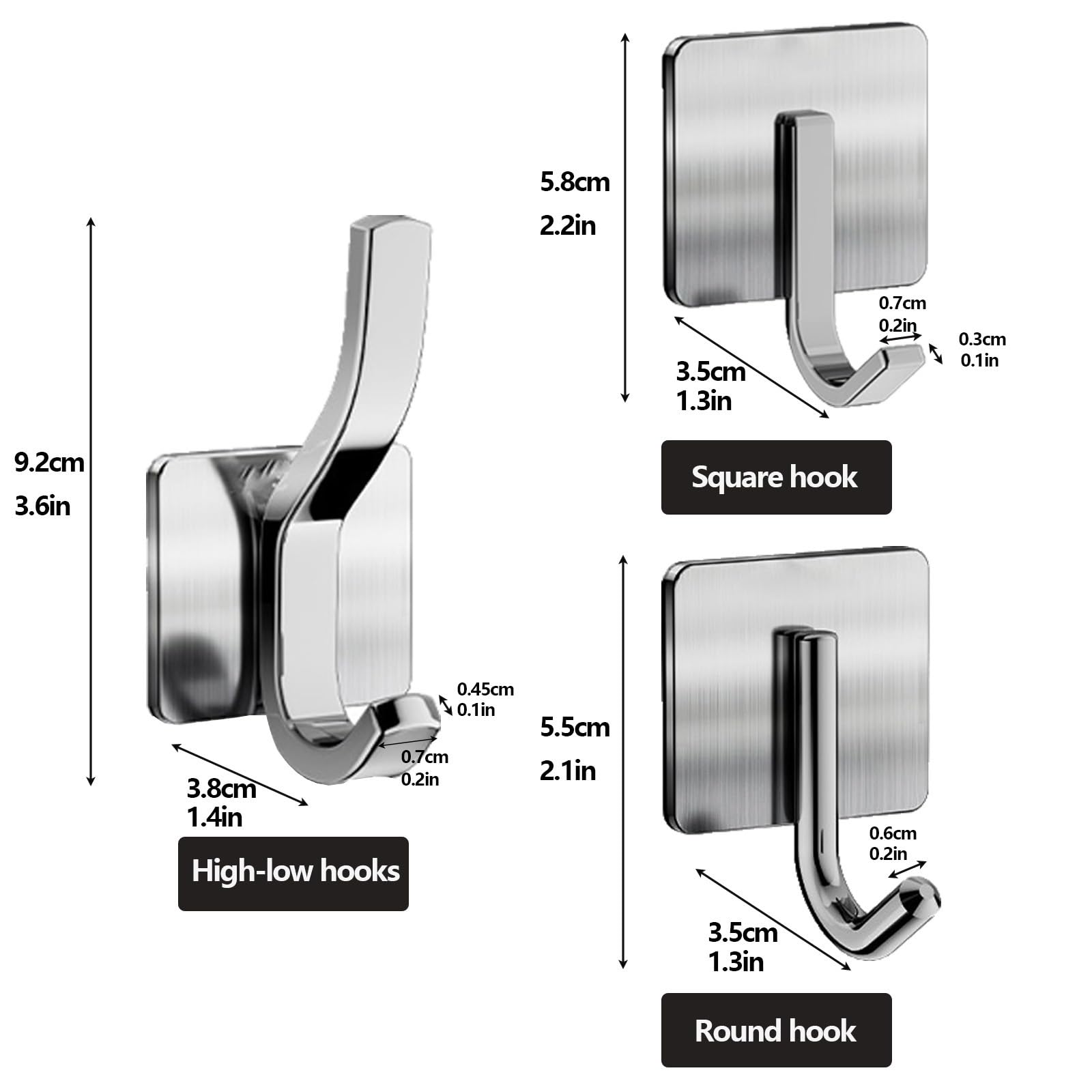 Ganchos de Almacenamiento for Pared,Ganchos de Acero Inoxidable