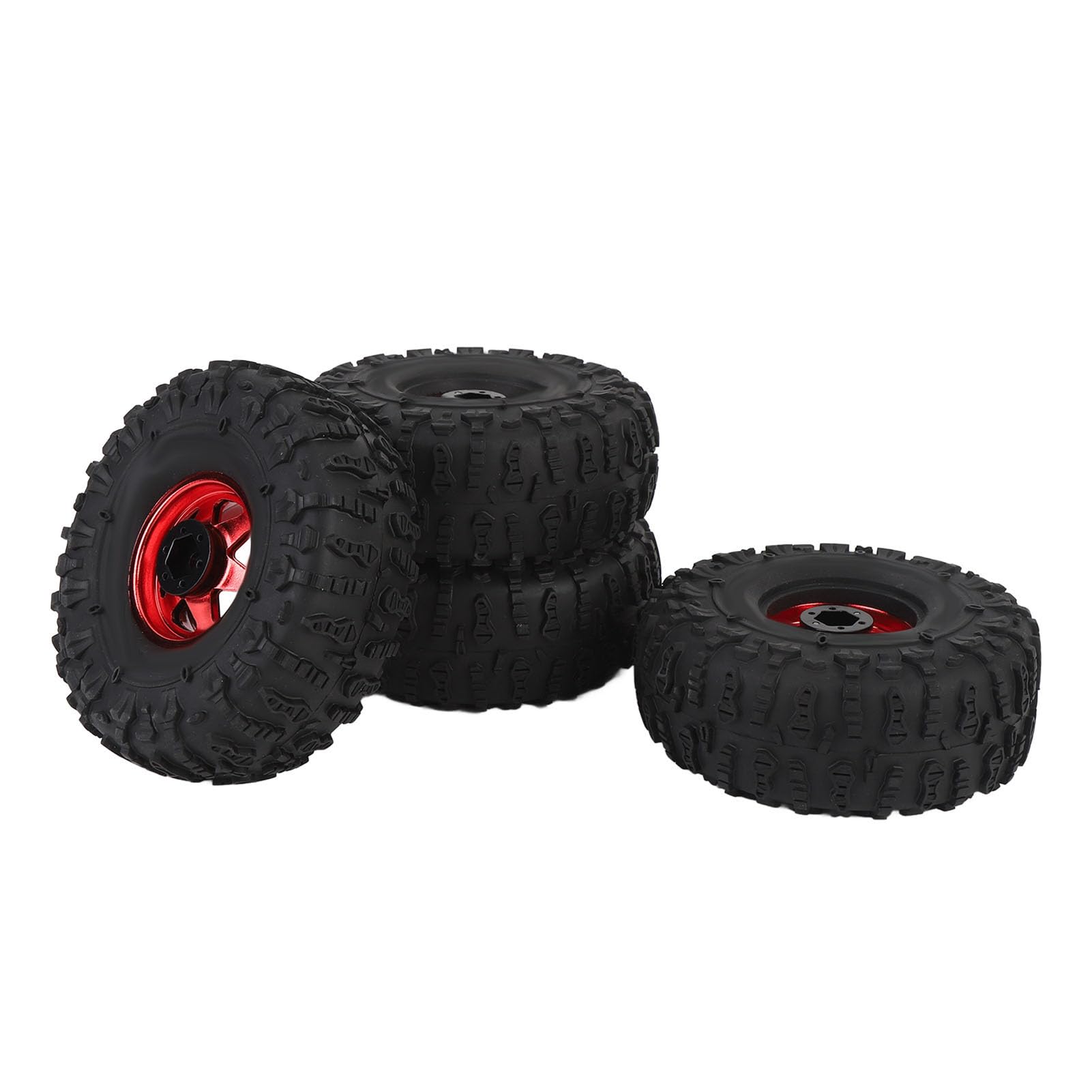 GOWENIC 4PCS 1.9 Pulgadas Ruedas Todo Terreno RC Crawler para Coche Hobby