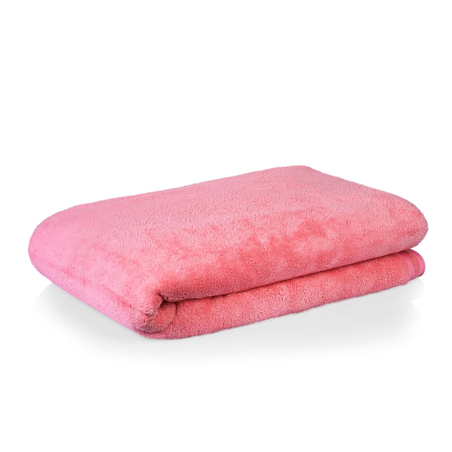 Peach Microfiber Bath Towel - Ultra Soft & Absorbent -7