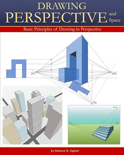 Drawing Perspective &amp; Space: Basic Principles of Drawing in Perspective B/W