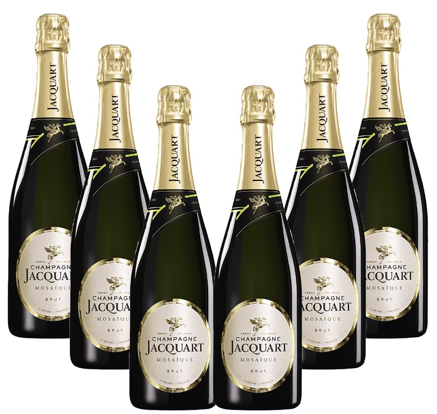 Jacquart Brut Mosaique - Cassa di 6 bottiglie di 75 cl - Champagne