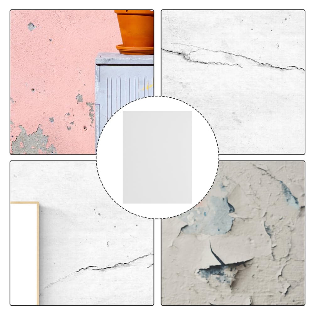 PRETYZOOM 40pcs Self-Adhesive Siding Patch Easy Use Wall and Fence Repair Kit for Covering Holes and Stains Paintable Design for Seamless Blending