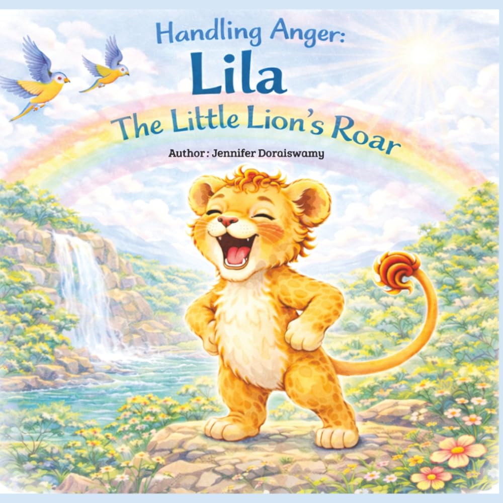Lila, The Little Lion's Roar: A Gentle Story About Anger, Big Feelings, and Breathing for Kids Ages 4–7
