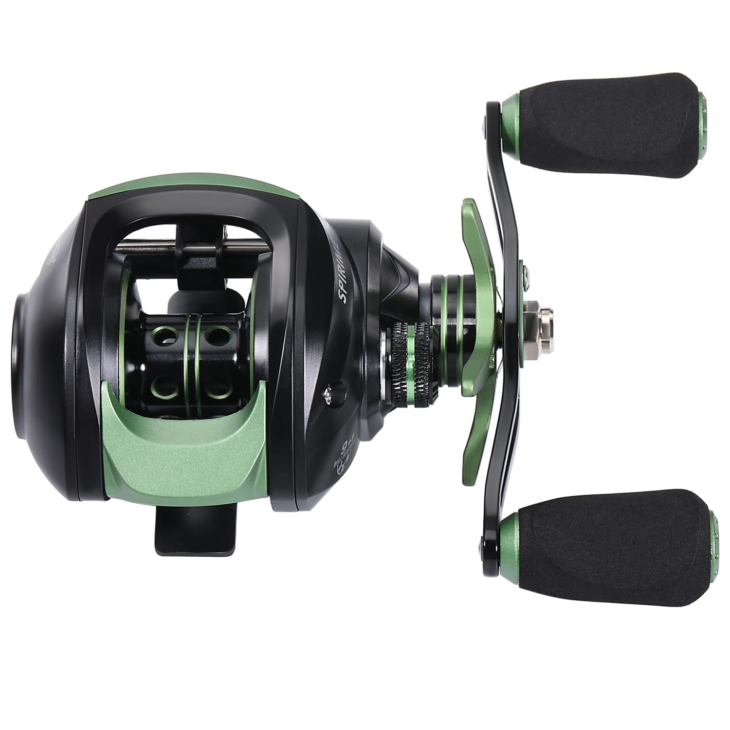 Sougayilang Fishing Baitcasting Reel, Baitcaster Fishing Reels with 9+1BB,Magnetic Braking System- Black- Right - Image 3