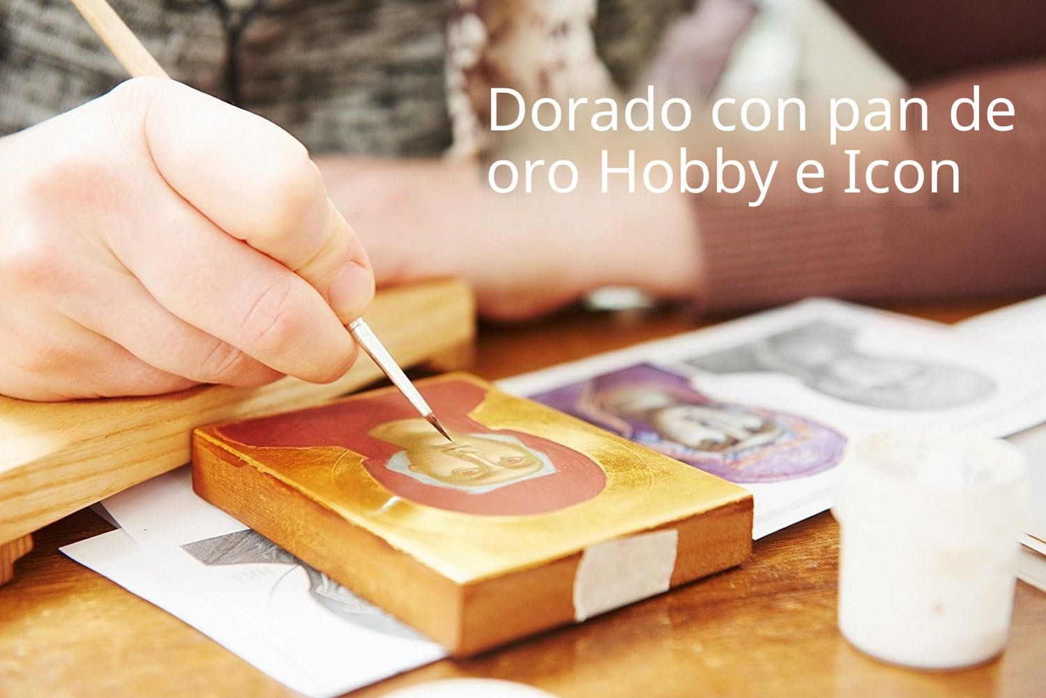 Barnabas Blattgold – Hojas de oro auténtico, folletos de calidad profesional