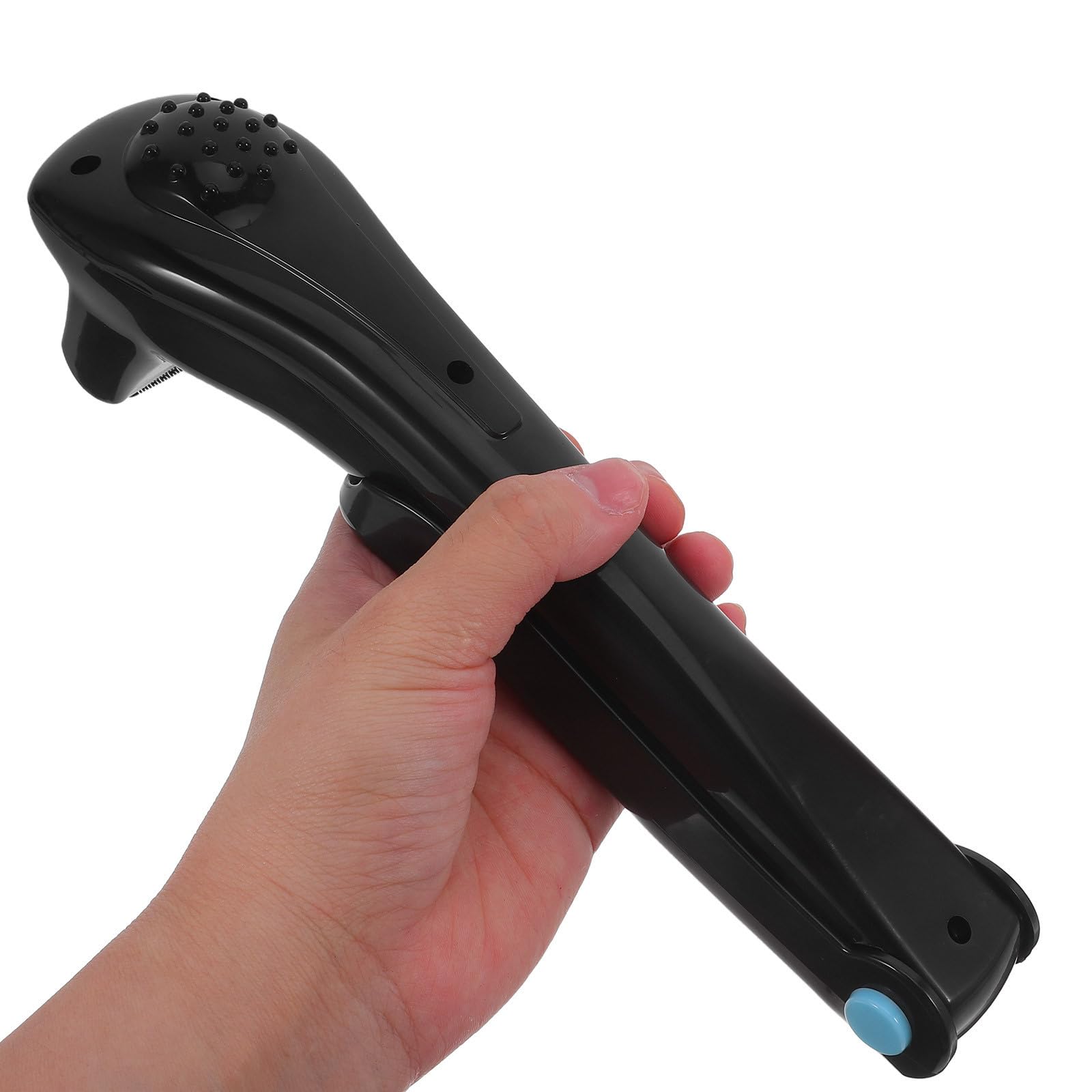 Depiladora Eléctrica de Espalda para Hombres Negra Material Abs, Afeitadora Corporal Portátil y Fácil de Manejar Vello