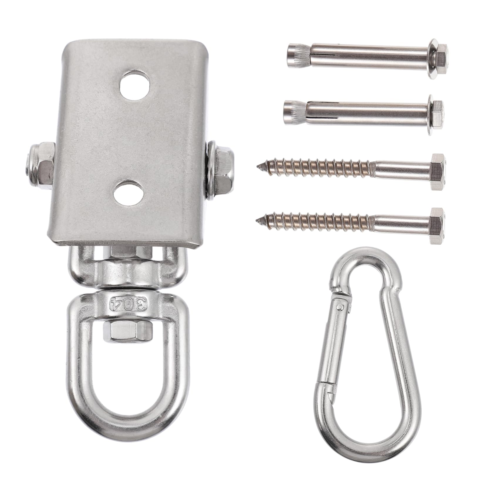 VINTORKY 1Set Durable Swing Hanging Hook Kit Complete Heavy Duty Fixing Hooks for Hammocks Lifting and Swing Applications Easy Installation Safe and Practical