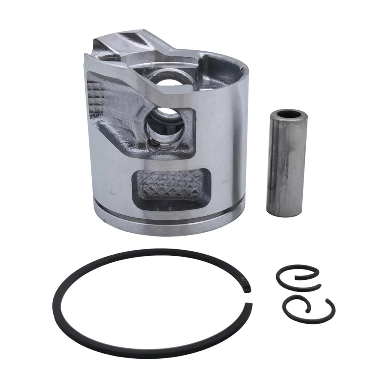 Kit de anillo de pistón de 43mm compatible con Hus 545 550XP, filtro de combustible y aire, válvula de descompresión, bujía, motosierra