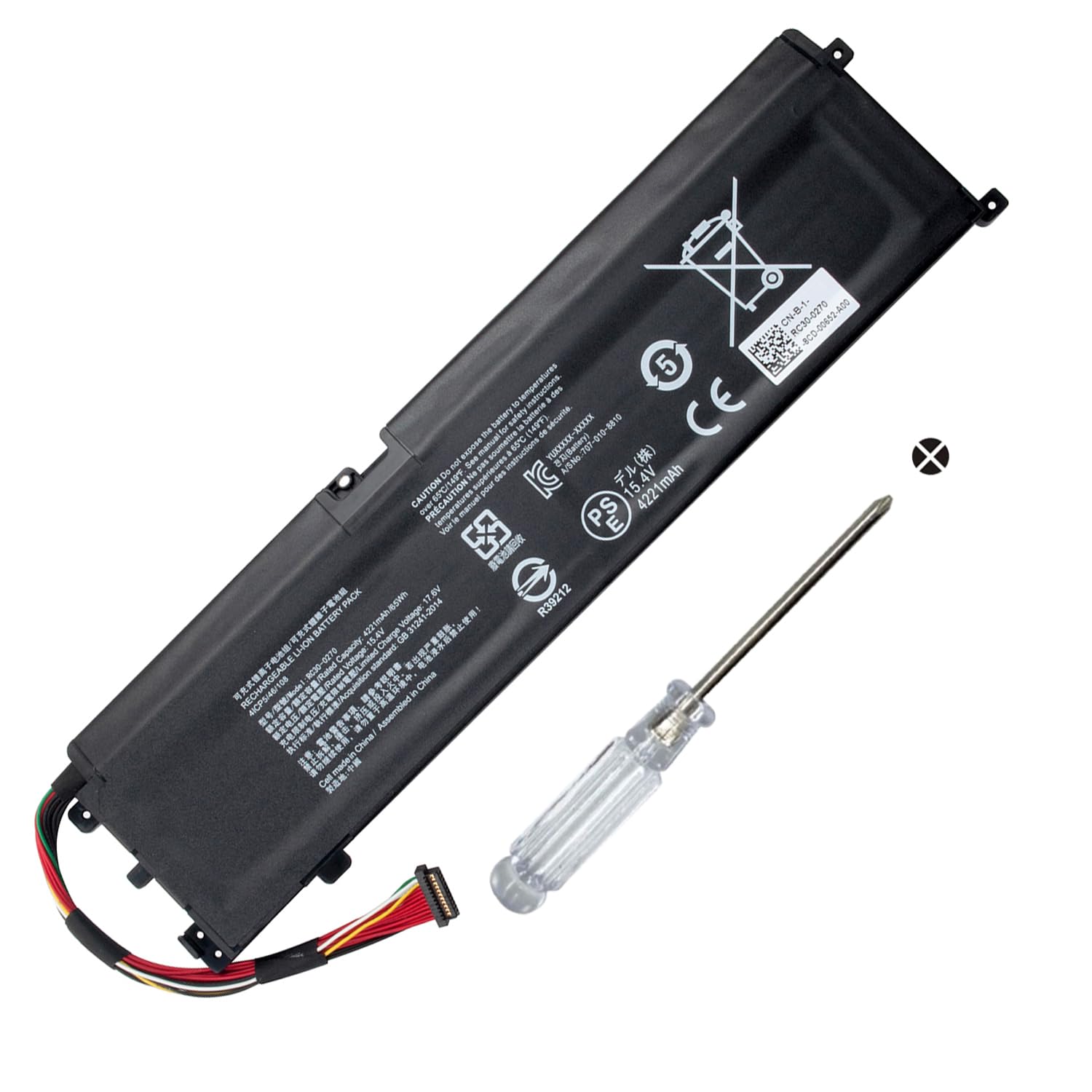 Amazon.com: RC30-0270 65Wh Laptop Battery for Razer Blade 15 Base