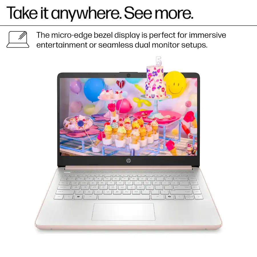 Amazon.co.jp: HP 14インチ薄型軽量ノートパソコン、Intel(インテル) 4