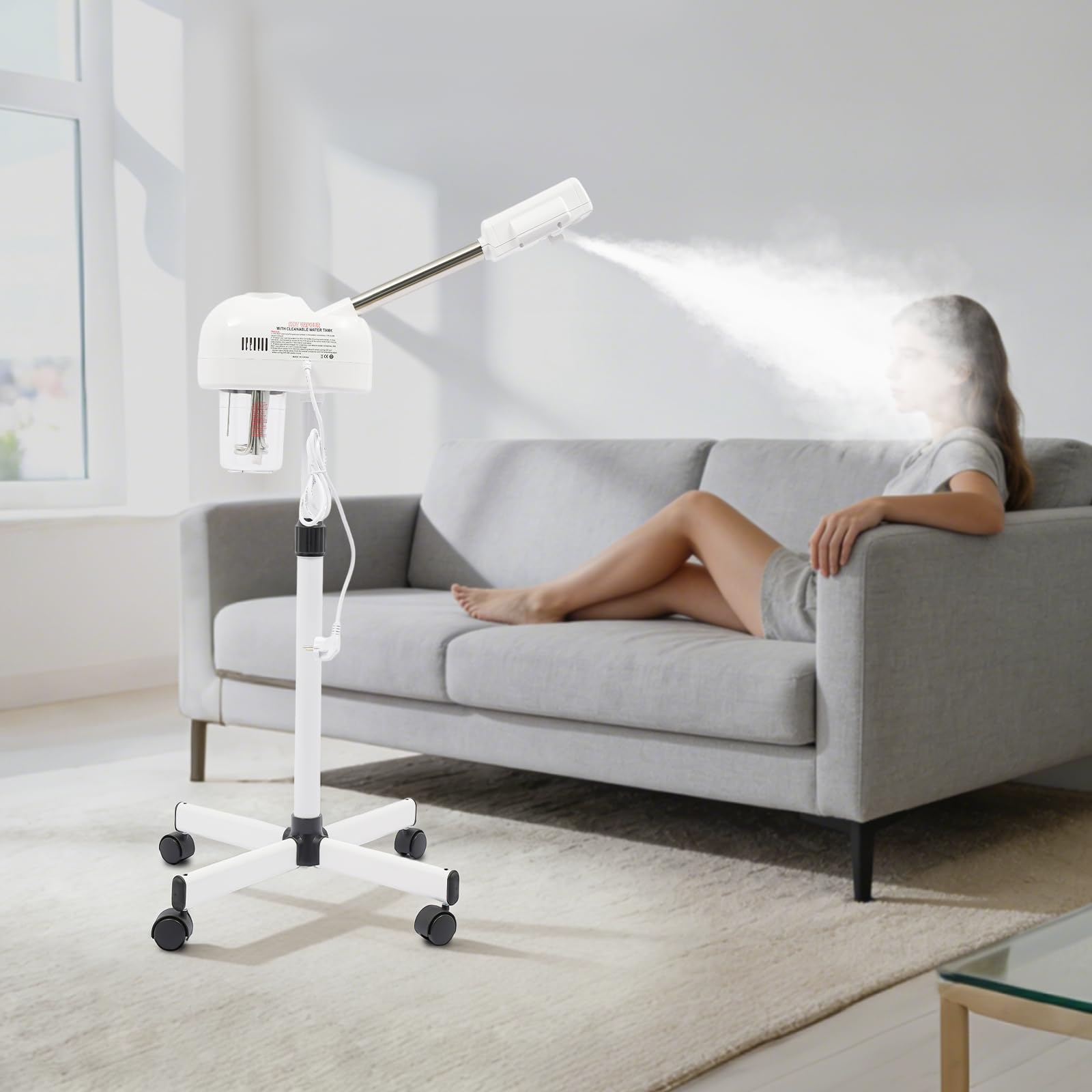 Professionelle Gesichtsdampfer, Dampf Spa Maschine, Gesichtssauna Verdampfe, Feuchtigkeitsspend und Hautpflege, für Häusern, Krankenhäusern, Schönheitssalons