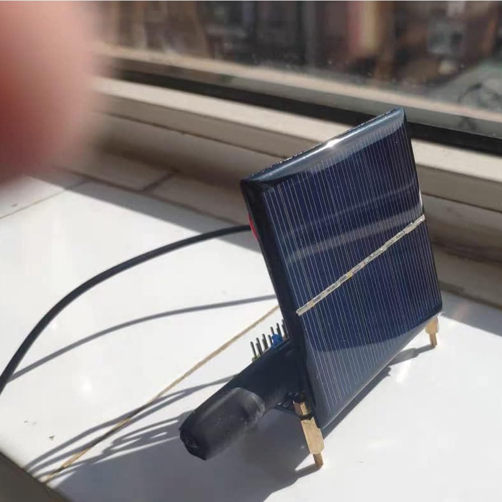 RUNCCI-YUN 4pcs 6V 100mA 90X60mm Micro Mini Panneau Solaire cellules,Polysilicon,Portable,pour l'énergie de l'énergie Solaire, Accueil Bricolage, projets scientifiques,Jouets, Chargeur de Batterie
