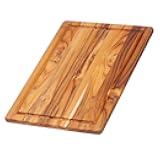 Cutting Board, Wood, Brown, 40 x 28 x 1.4 cm