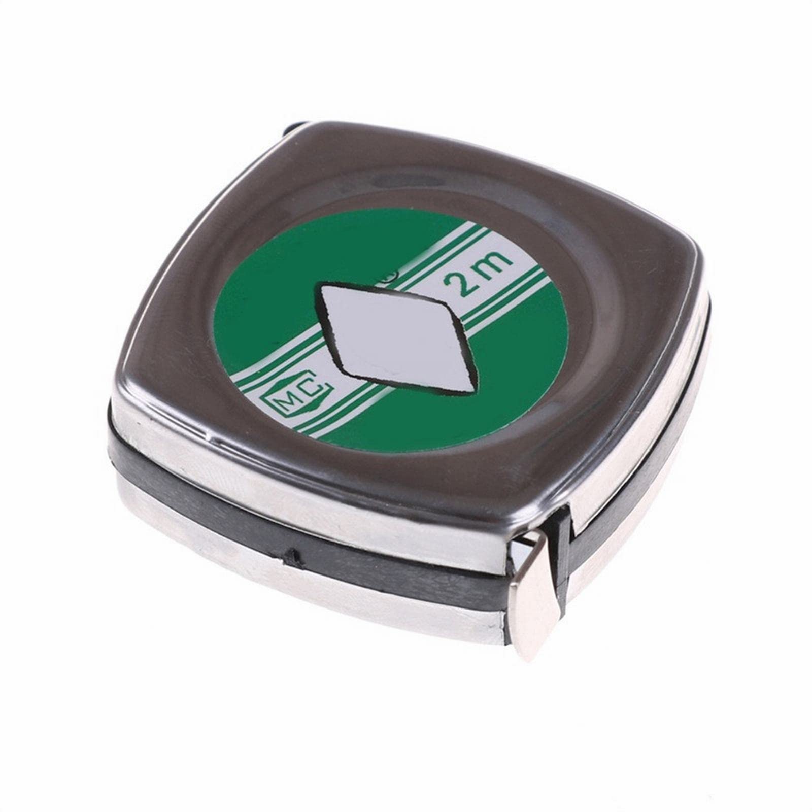 Cinta métrica, Cinta de regla retráctil de 3 m Cinta métrica portátil Mini bolsillo Tela de costura de metal Herramientas métricas de medición a medida for trabajar la madera