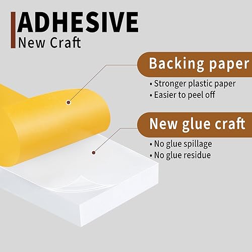 Miniatura 3 de Yotache Cinta adhesiva de goma de espuma blanca de 2 pulgadas de ancho x 18 pulgadas de grosor, cinta adhesiva de espuma de celda cerrada, total de