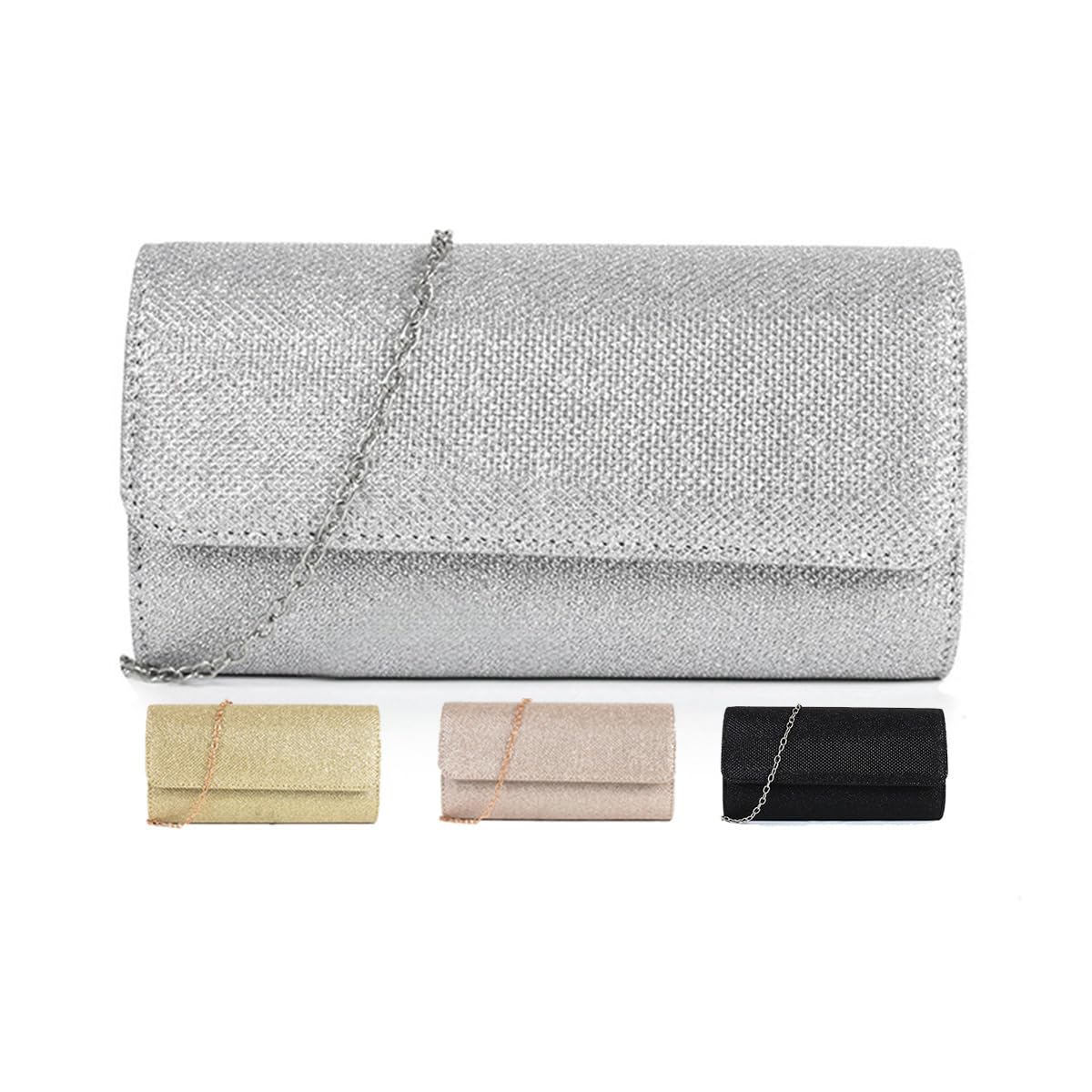 Clutch Purses for Women Evening Bag Ladies Sparkling Party Handbag Wedding Bag