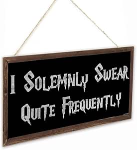 Amazon.com: TOMATO FANQIE I Solemnly Swear Quite Frequently Wizardry