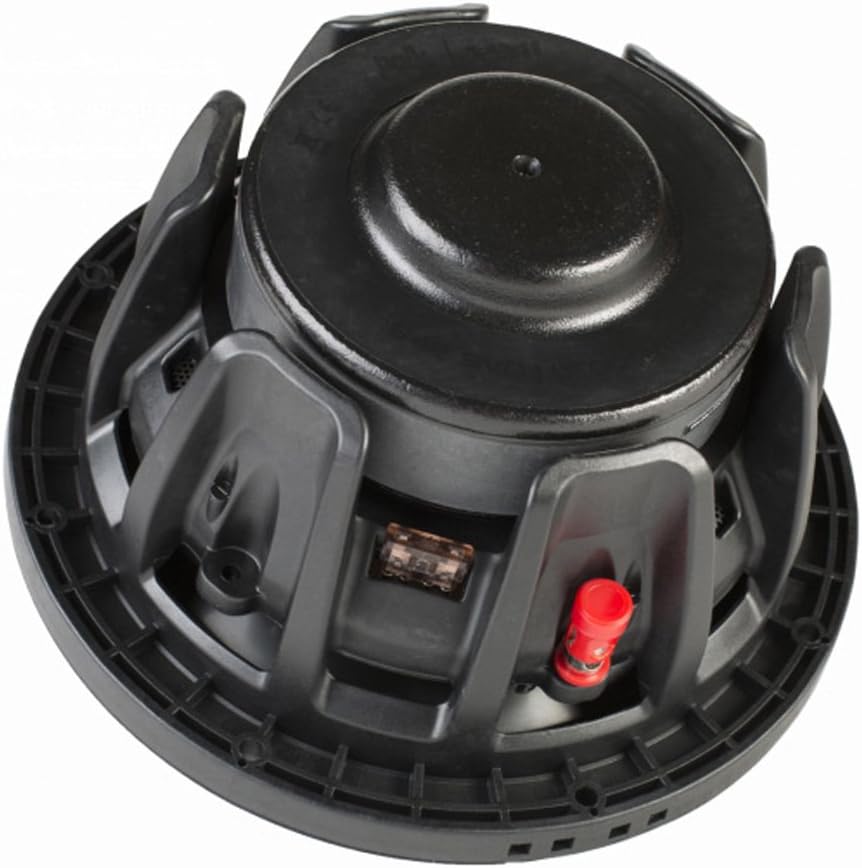 Polk Audio MM842 SVC MM1 Series 8" Marine & Car Subwoofer – 900W, 30–200Hz Frequency Response, Single 4-Ohm Voice Coil, Polypropylene Woofer Cone, Compact Subwoofer car Audio for Powerful Bass