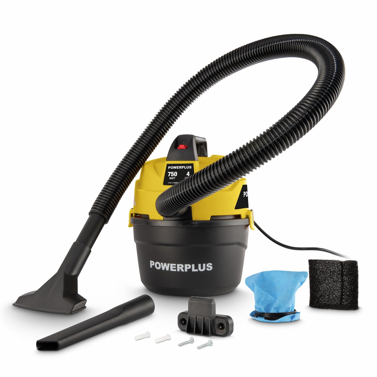 POWERPLUS POWX318 odkurzacz na mokro/sucho 750 W, 4 l