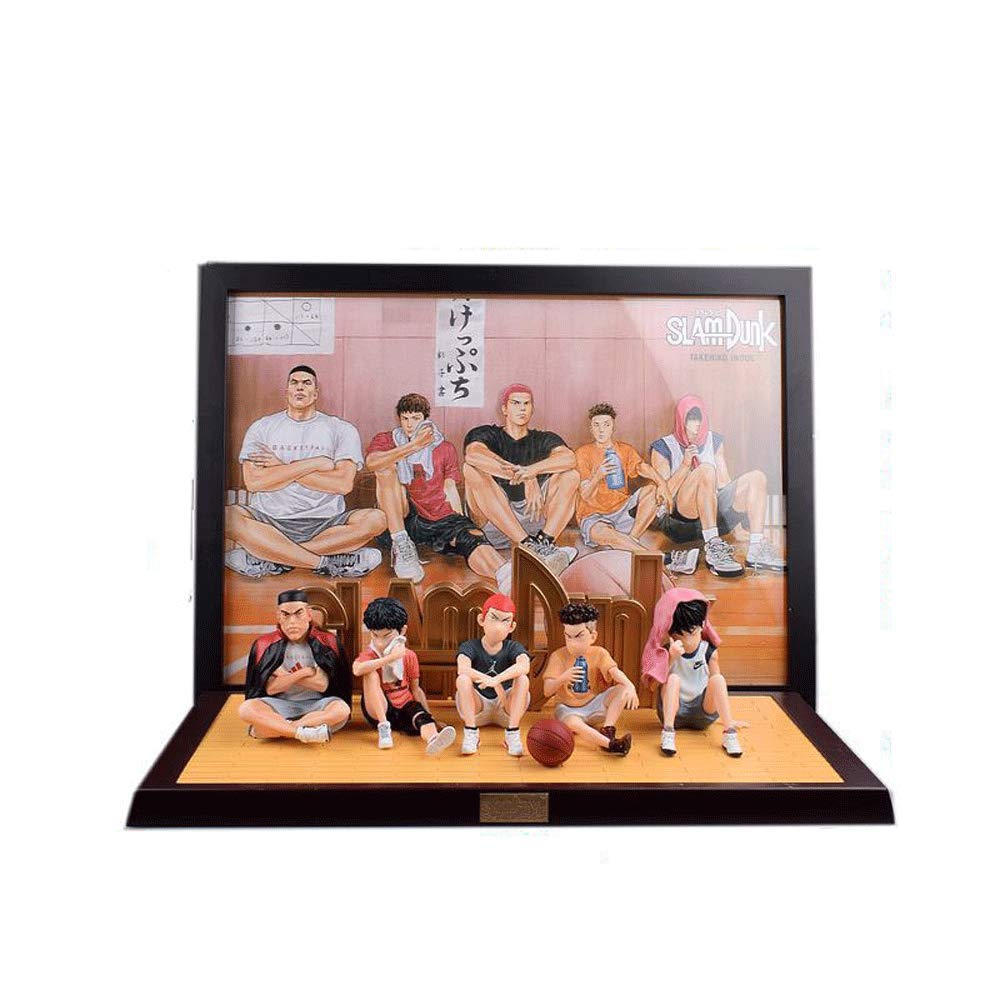 Buy Zpzzy Slam Dunk Sitting Posture Anime Character Model Kit 5pc PVC