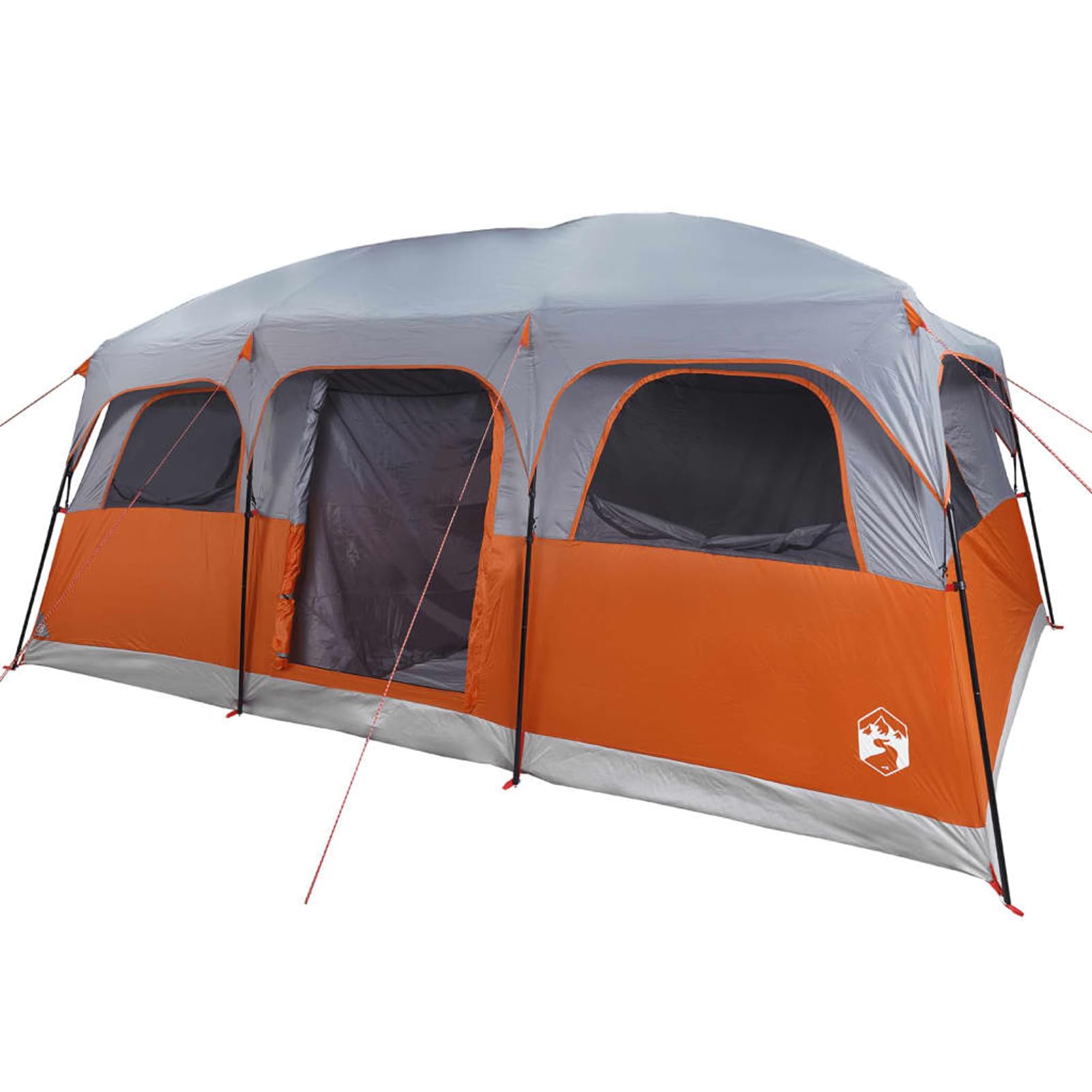 Tienda de campaña Familiar para 9 Personas Impermeable Gris, Camping Tienda - 94541