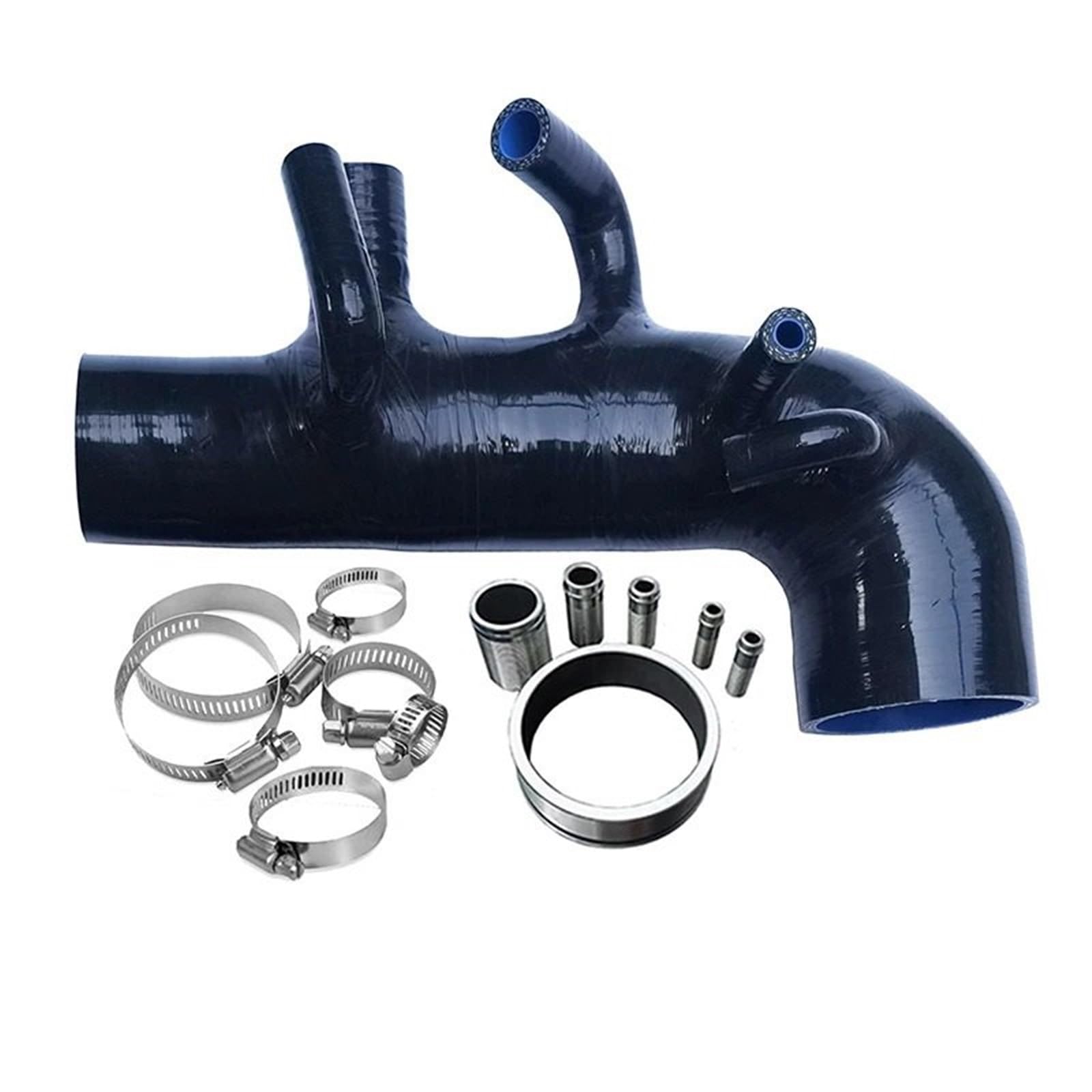 Buouagd One Color Turbo Air Intake Intercooler Pipe Hose Silicone Turbo Inlet Hose Fit For 2002-2007 Subaru Impreza Wrx Ej20 Ej25 Fit For Forester Sg5 Xt 2.5 Turbo Ej255 Mk7-8