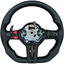 For BMW F10 F30 F31 F32 F20 F07 F01 E46 M3 M5 Sport Steering Wheel Perforated Leather Color Stitching M Logo Car AssemblyM3 Style07
