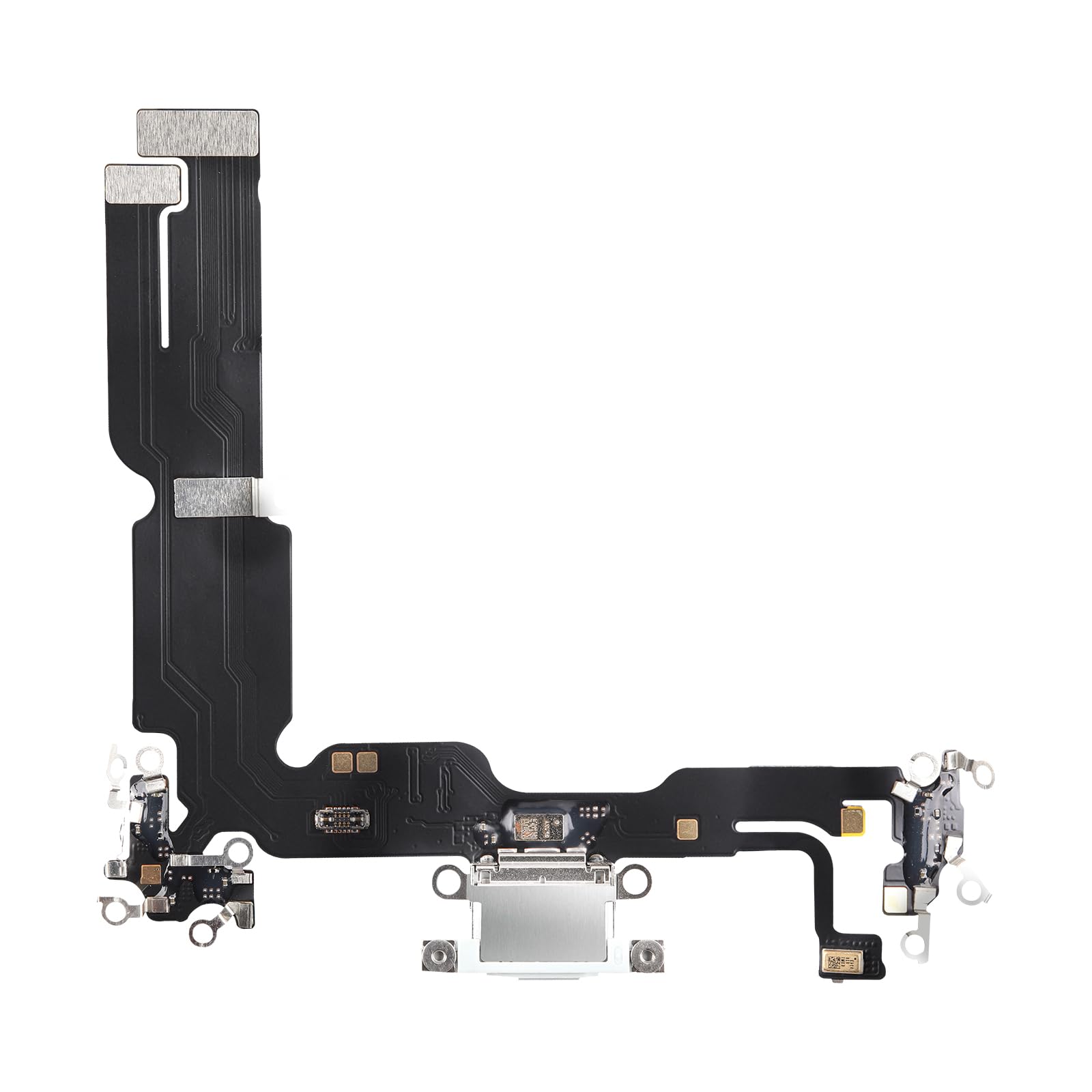 Risidamoy for iPhone 15 Plus Charging Port Flex Cable Replacement USB-C Dock Connector Flex Cable Repair for iPhone 15plus Charge Port Fix Assembly for A3094 A2847 A3093 A3096