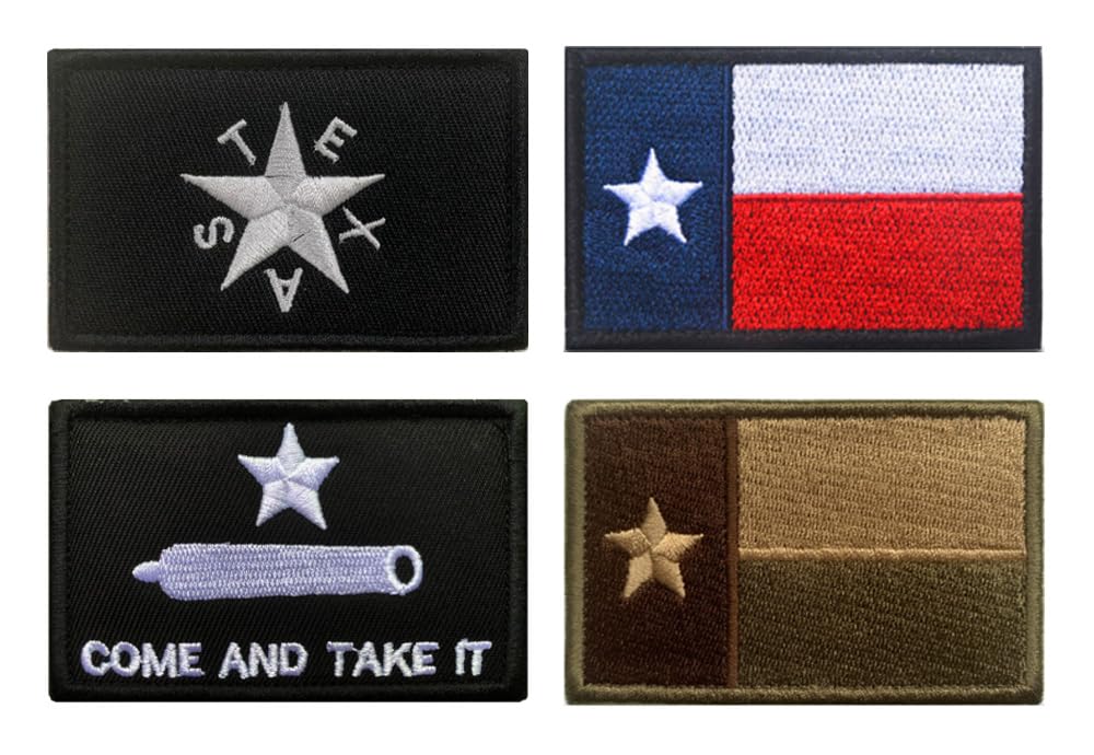 Écusson brodé Étoile du Texas avec finitions premium pour veste en denim