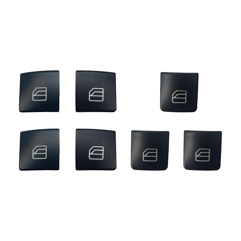 Capa de Botão do Interruptor do Vidro Elétrico Y-QIPED Mercedes-Benz – Kit com 7 unidades