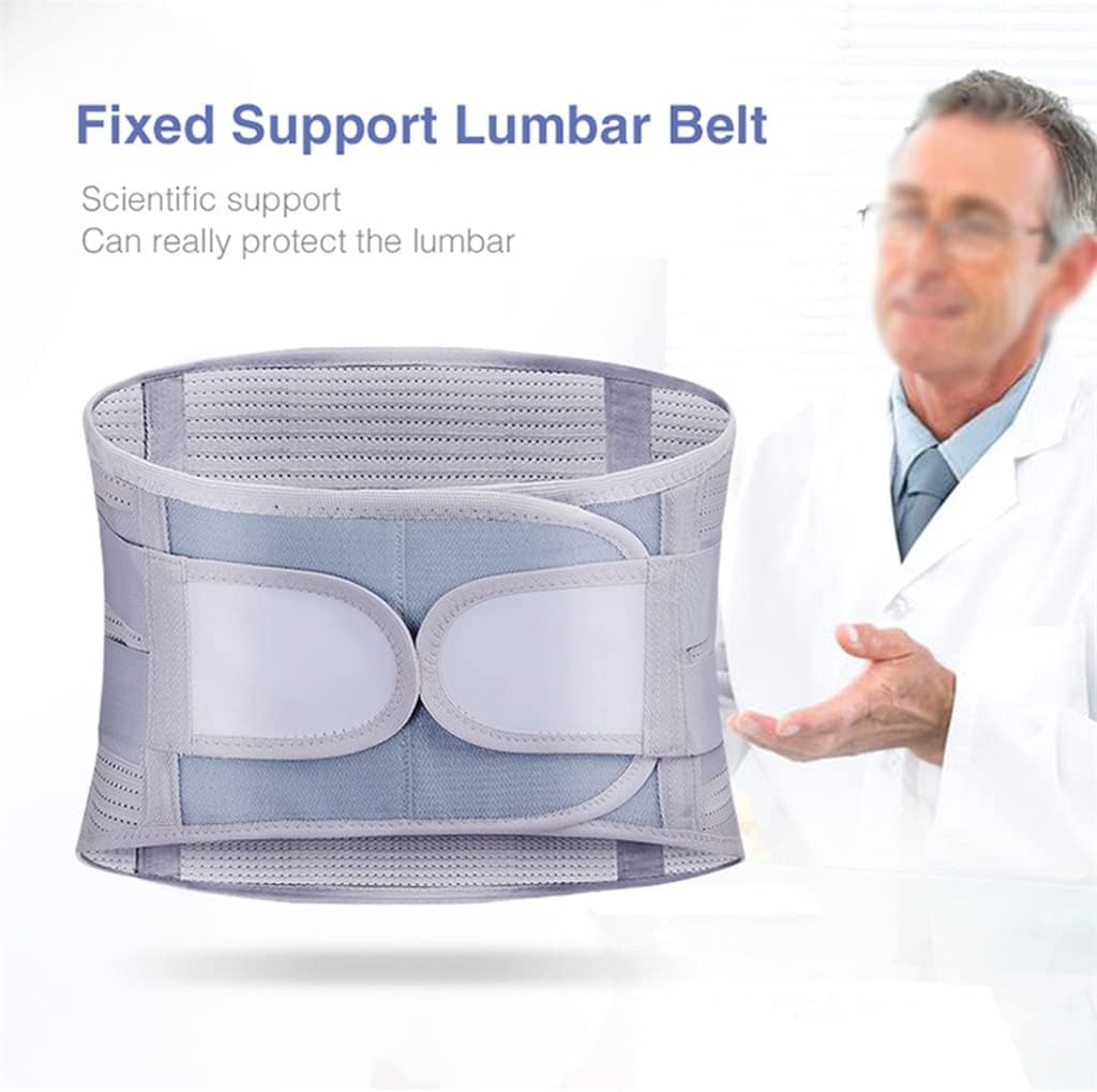 Self-Heating Decompression Lumbar Back Belt Waist Lower Support Brace Disc Herniation Spine