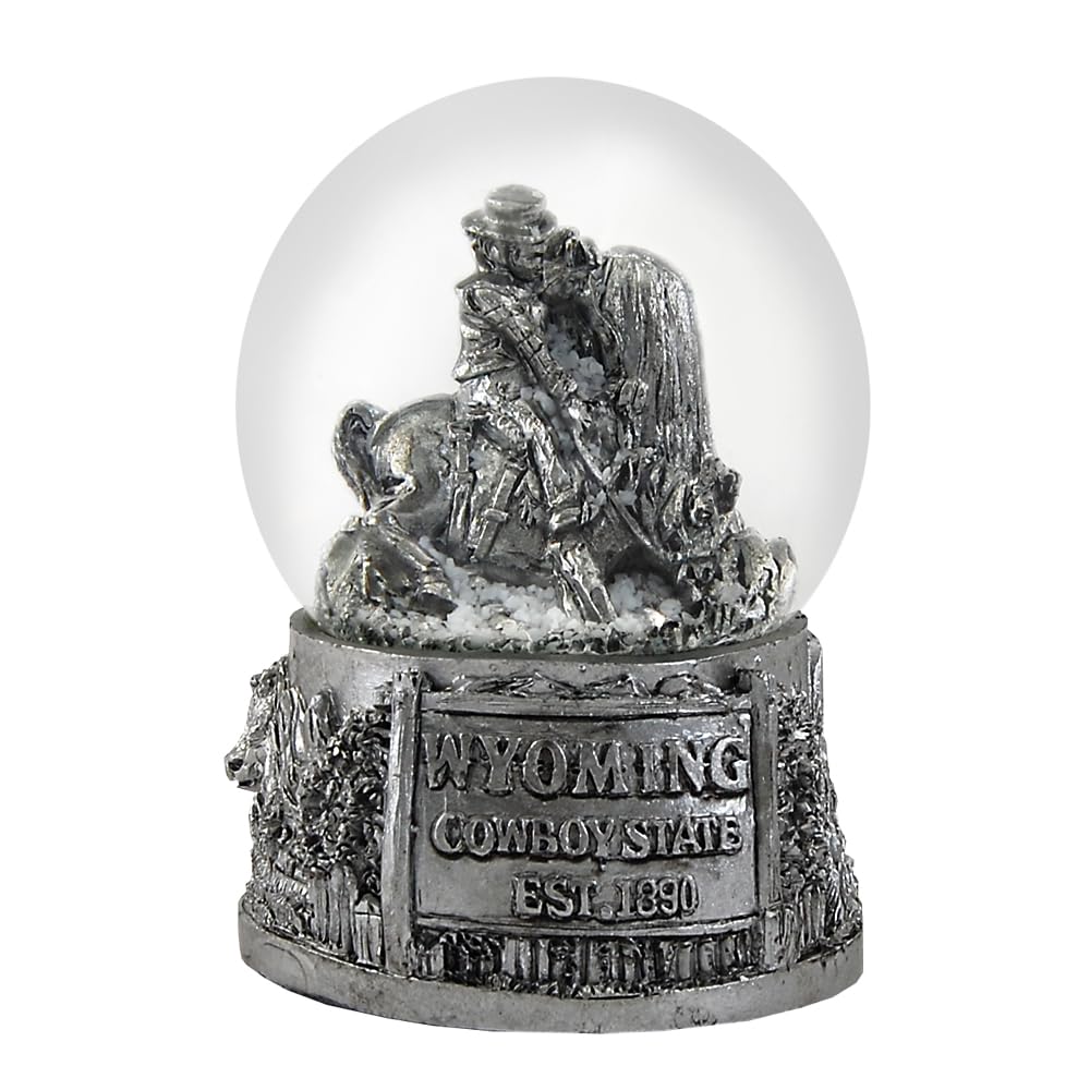 Americaware PSGWYO65 65 mm Wyoming Snow Globe