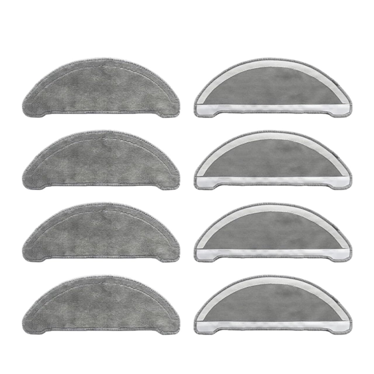 Water Tank Mounting Bracket Accessories,Compatible For Xiaomi/Roidmi， Eve Plus Vacuum Cleaner Robot Replacement Spare Parts Mop Cloth Tray(8pcs)