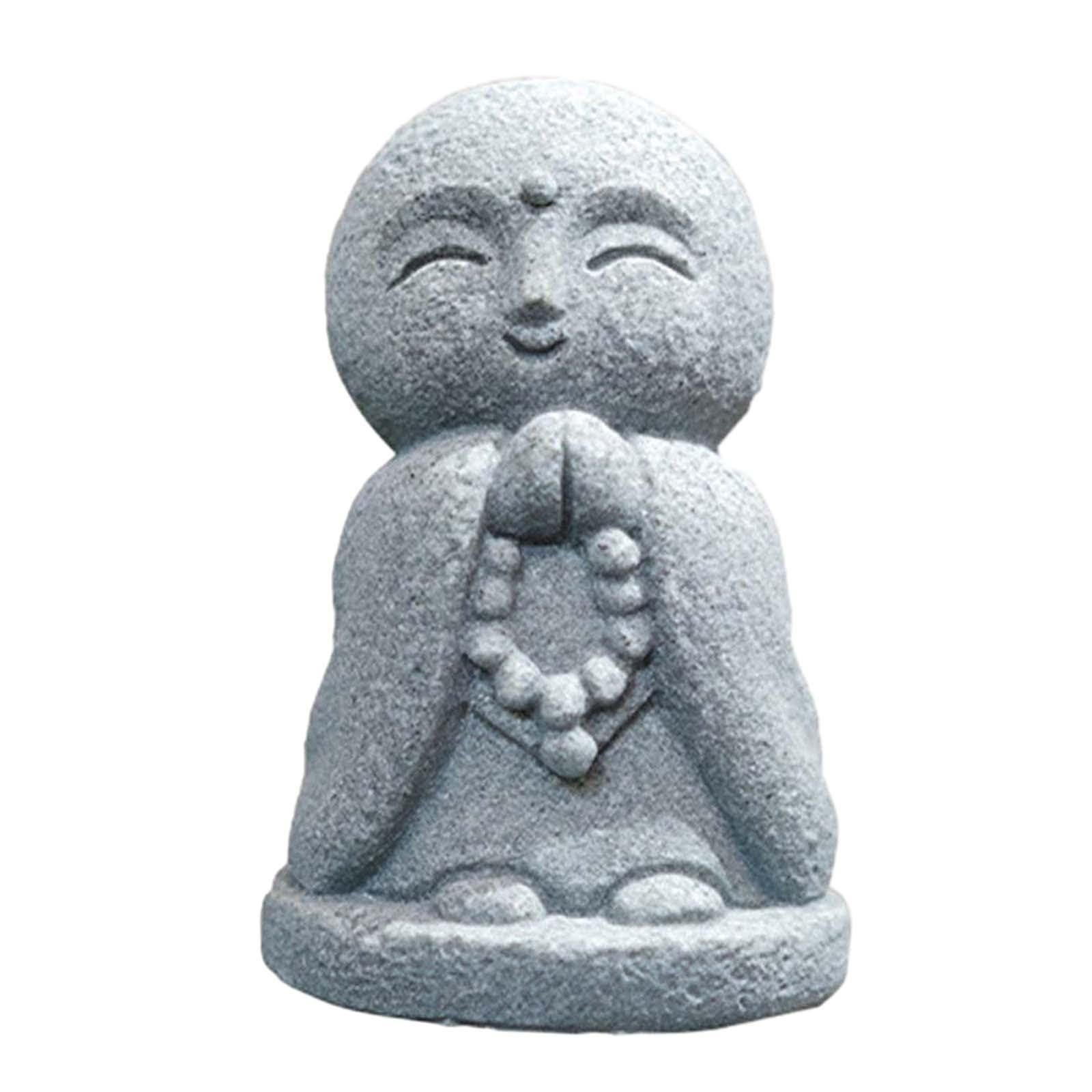 CLUB BOLLYWOOD Monk Buddha Sculpture Handmade Mini Fish Tank Decor for Room Bedroom Balcony B 3.4x3.3x5.3cm | Home & Garden | Home D?©cor | Figurines| Figurines|1 Small Monk Statue