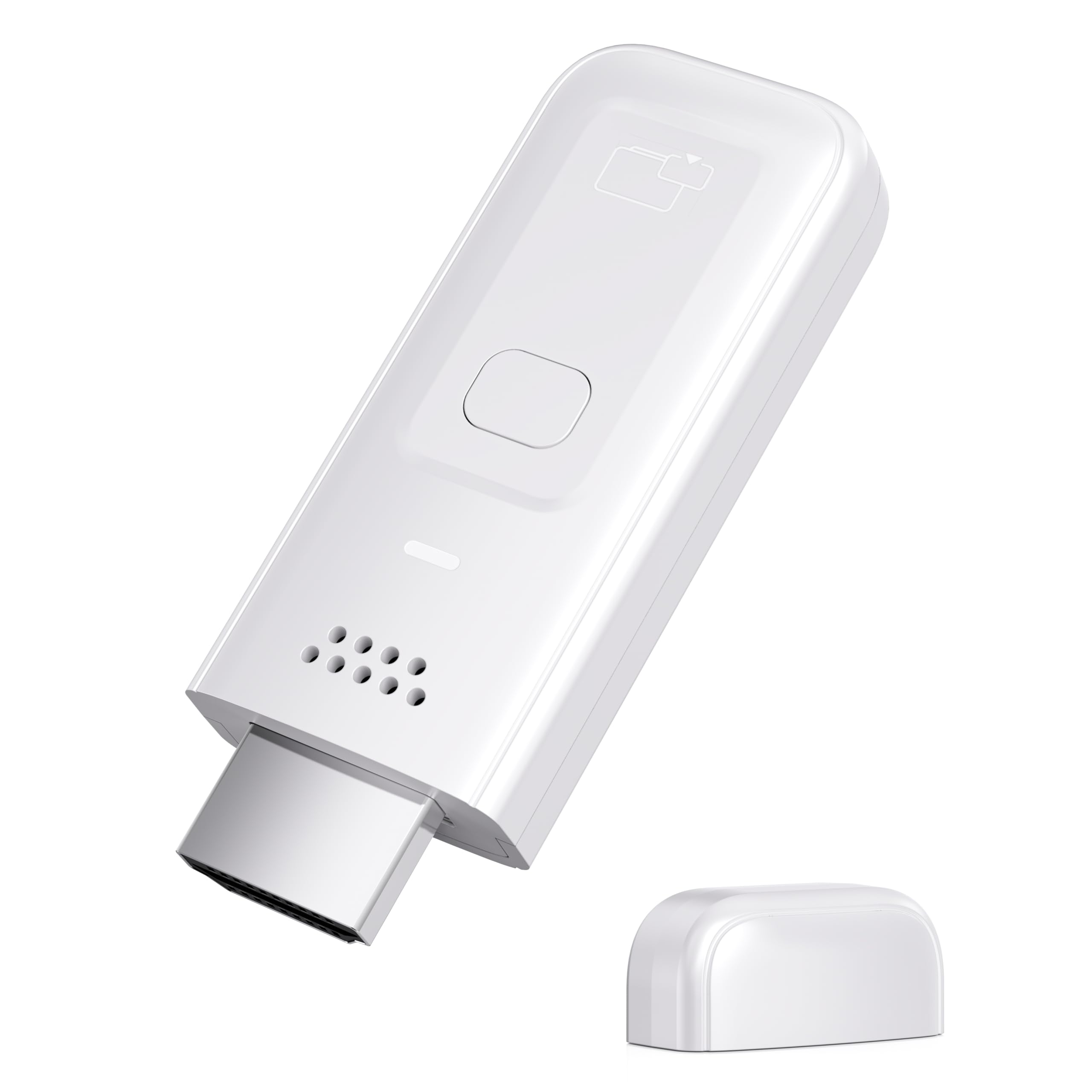 Wireless HDMI Display Dongle Adapter, 4K Decode 1080P@60Hz HDMI Wireless Plug & Play Extender for Smartphone Laptop to TV/Monitor/Projector, Support