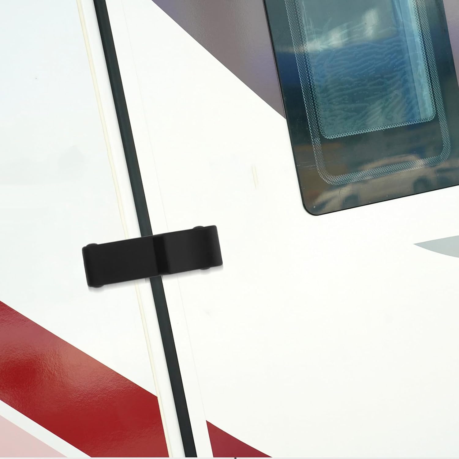 2pcs Flexible Rubber Draw Latch for Boat Compartment and Cargo Box with Fixing Bracket, 96x29x20mm Over-Center Storage Rack Latches for Cooler and Door Handle