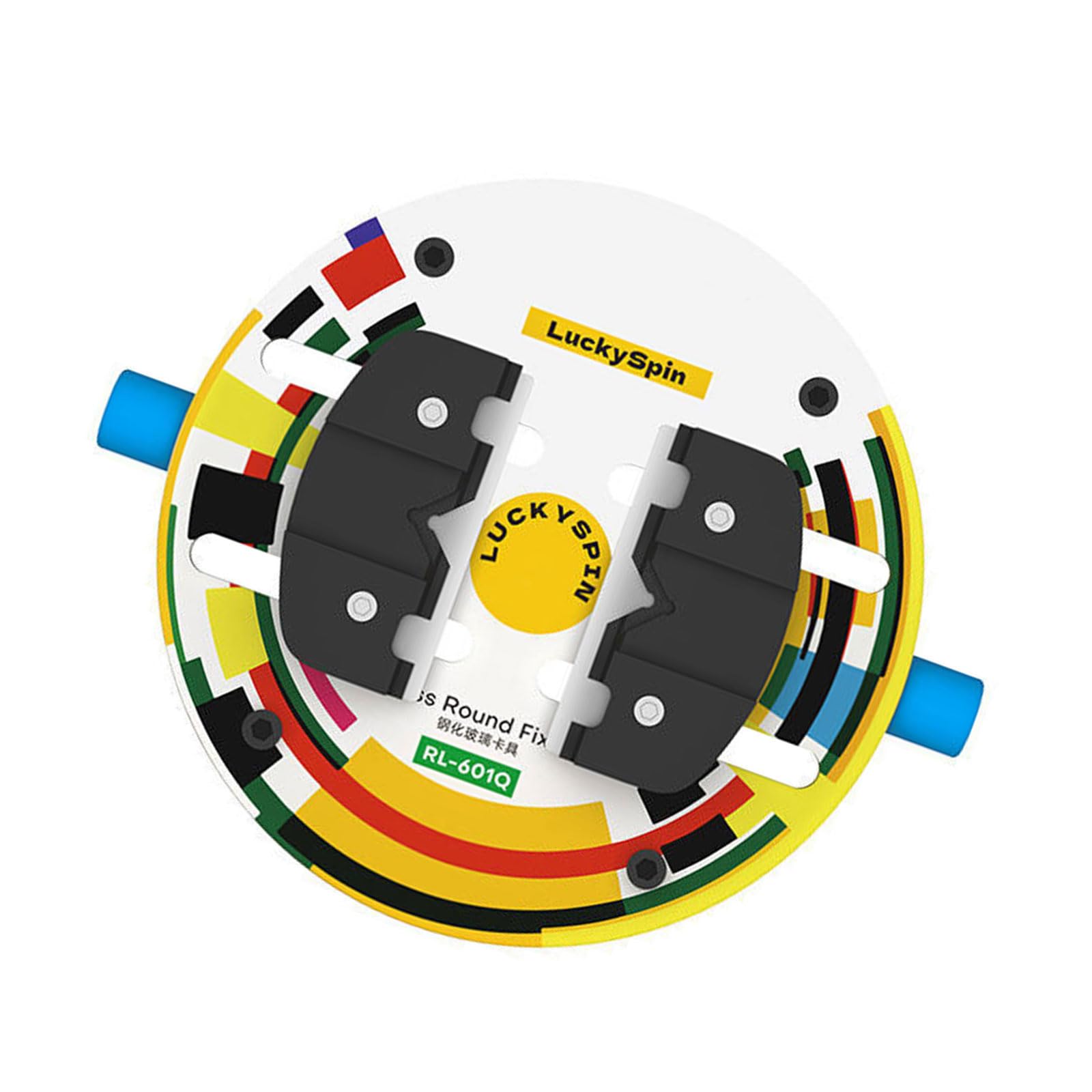 Professional Glass Mobile Circular Fixture Motherboard Soldering CPU IC Chip Repair Clamp Hardened Glass Grip