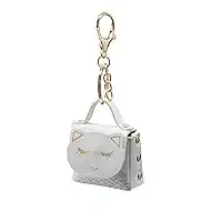 Mini Backpack Keychain for Women, Cute Cat Mini Coin Purse Keychain, Pouch Keychains for Storing Coin Purse