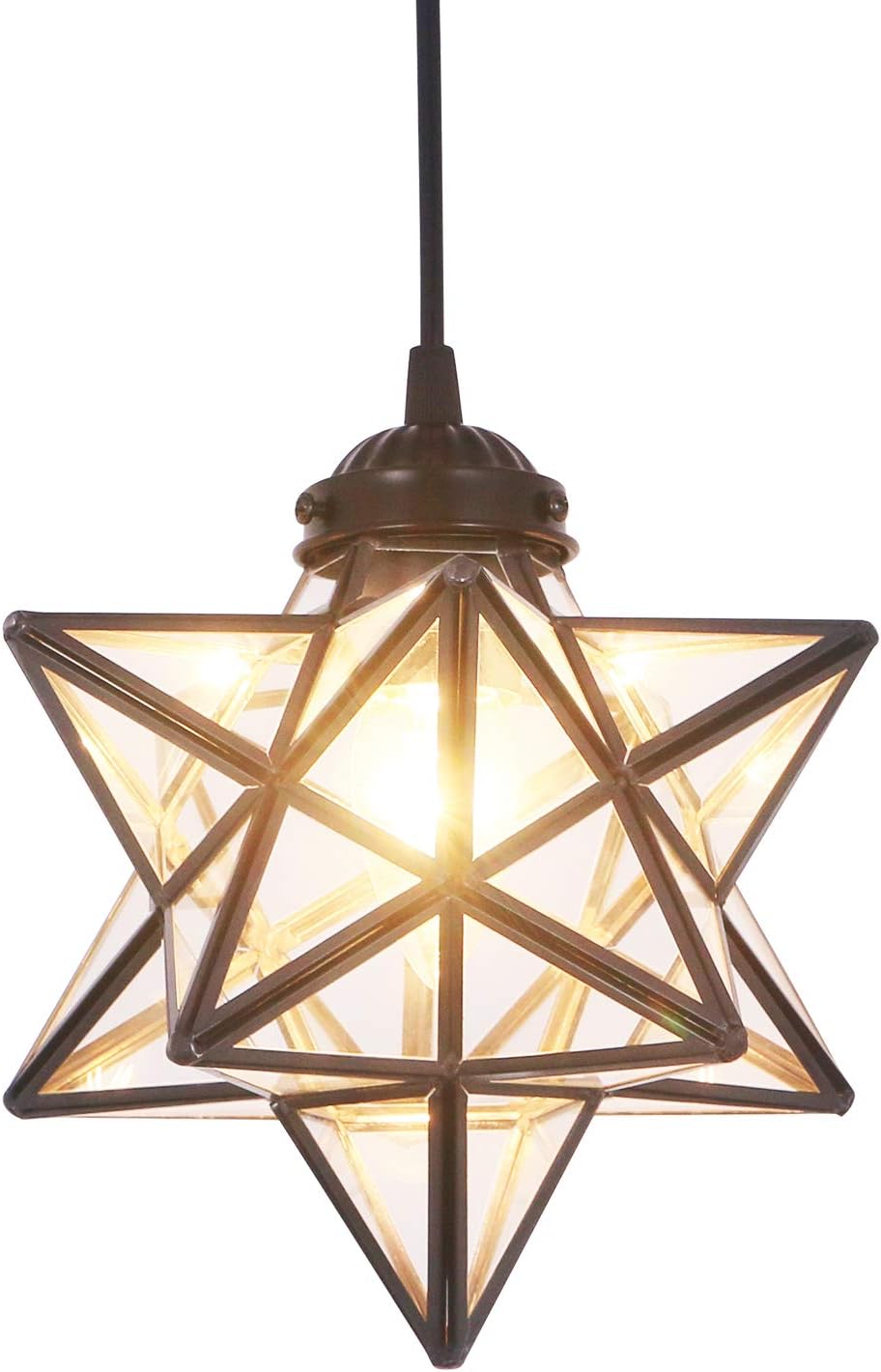 Buy FUNME Copper Moravian Star Pendant 
