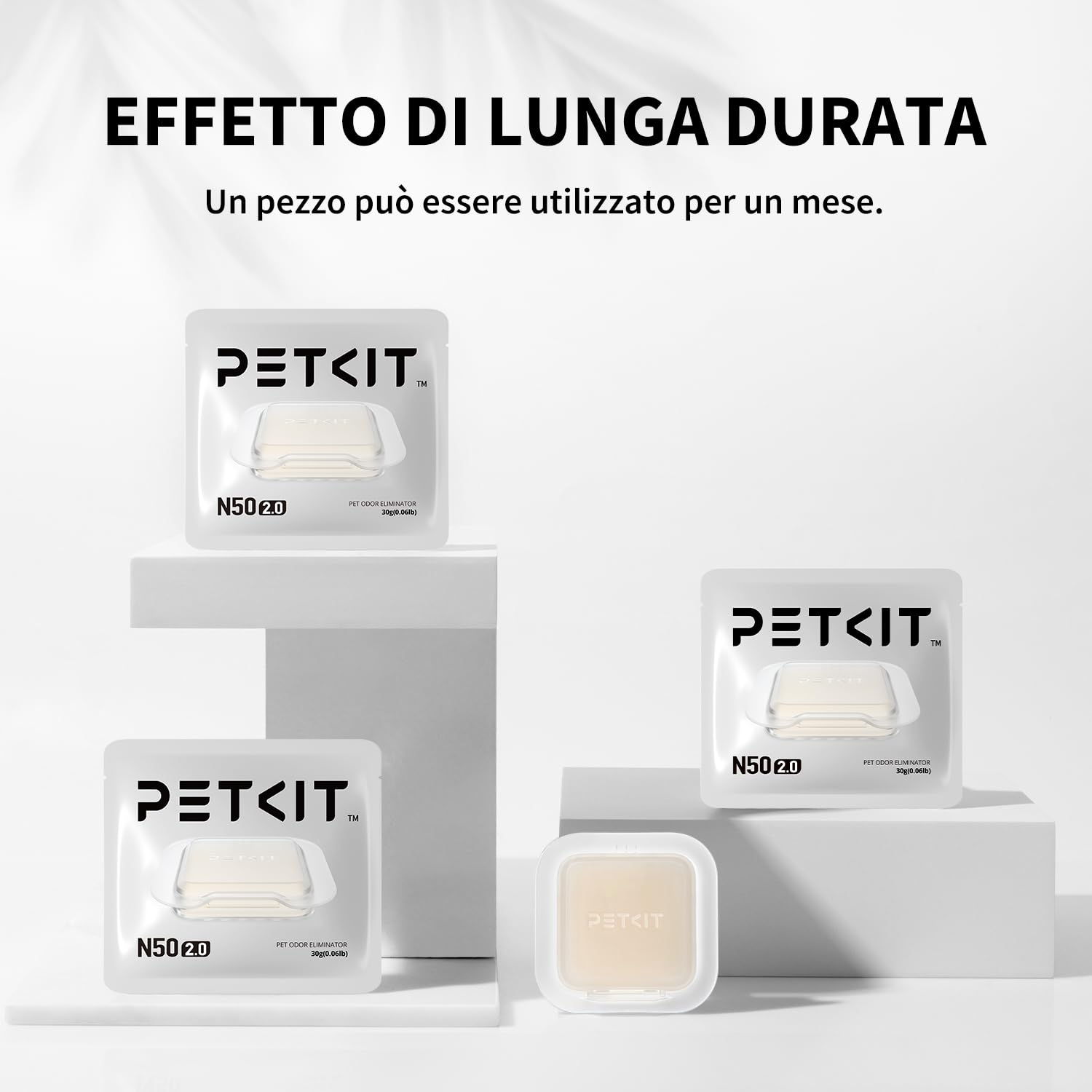 PETKIT Deodorante per Toilette per Gatti Autopulente per PURA MAX 2 e PUROBOT MAX PRO 2, Fragranza a Lunga Durata, Alta Sicurezza, Non Irritante, Uso Duraturo (confezione da 3)