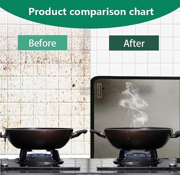 LTSEAME Large 3 Sided Splatter Guard for Frying Stove Top,Oil Splash Guard Cooking for Stove,Non Stick Foldable Splatter Screen for Stove Top (Silver) by LTSEAME - Image 6