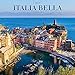 Italia Bella 2022 - Calendario mensile quadrato da parete con copertina stampata e adesivi di StarGifts Scenic Travel Europa, Venezia Roma