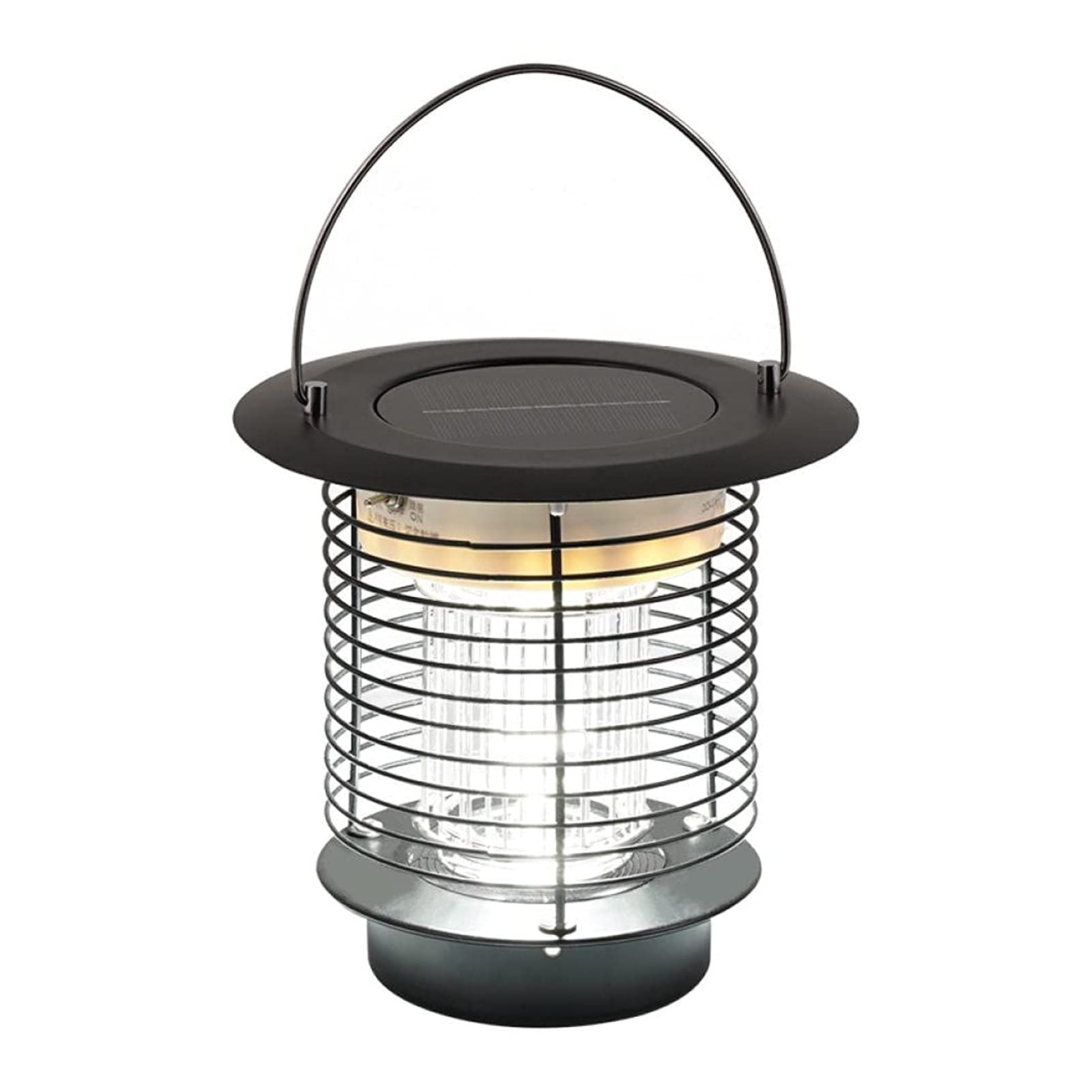 Lampada solare antizanzare Lampada da giardino antipioggia per esterni Trappola per zanzare da esterno Repellente per zanzare e zanzariera Trappola per insetti domestica per interni Repellente per ins