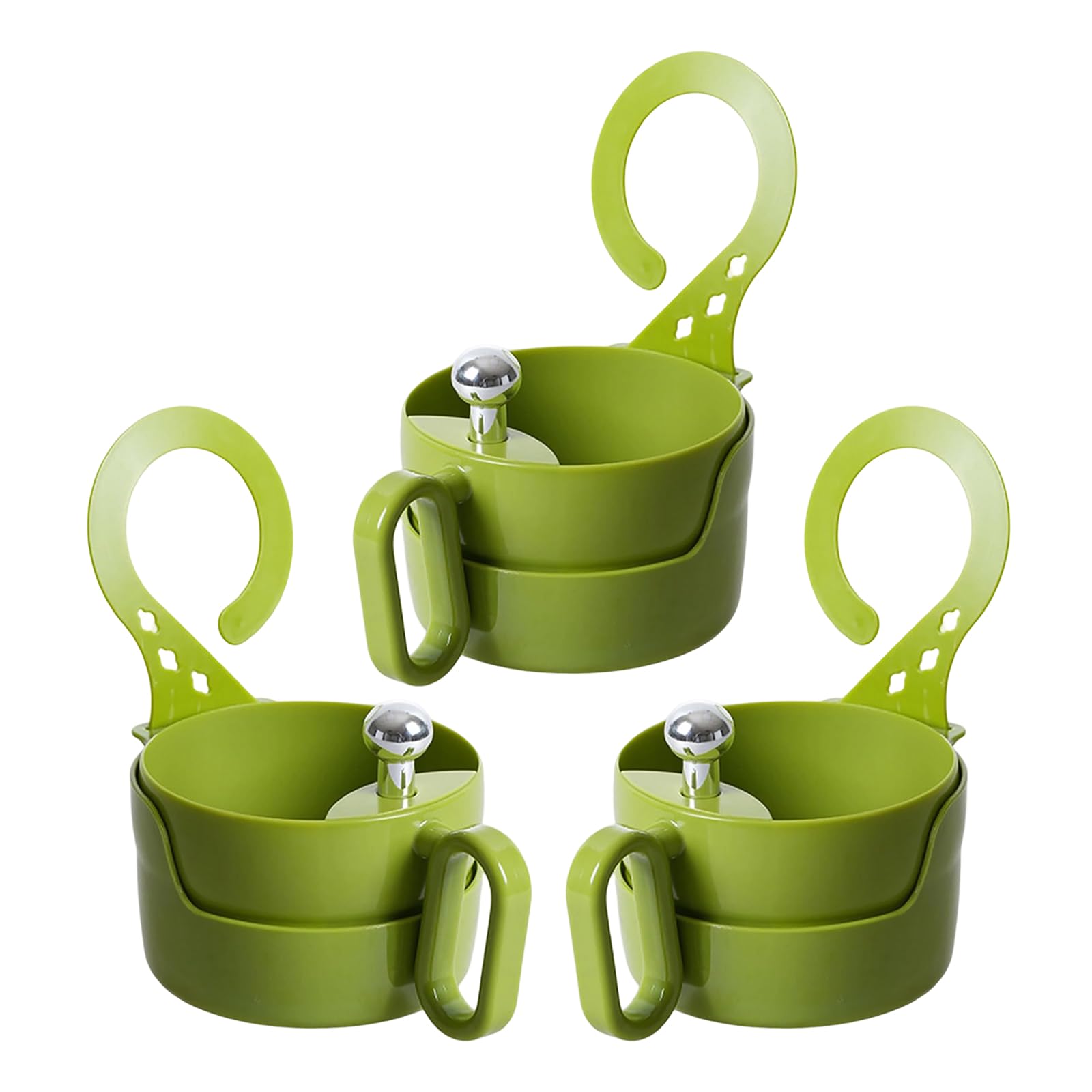 3PCS Sink Food Catcher,Hanging Waste Catcher for Sink, Panier De Vidange D'évier Suspendu Pour Cuisine, Filter Basket Daily Cleanup,Home Kitchen Food Scrap Holder Hook-on Mount Drainer Perforated