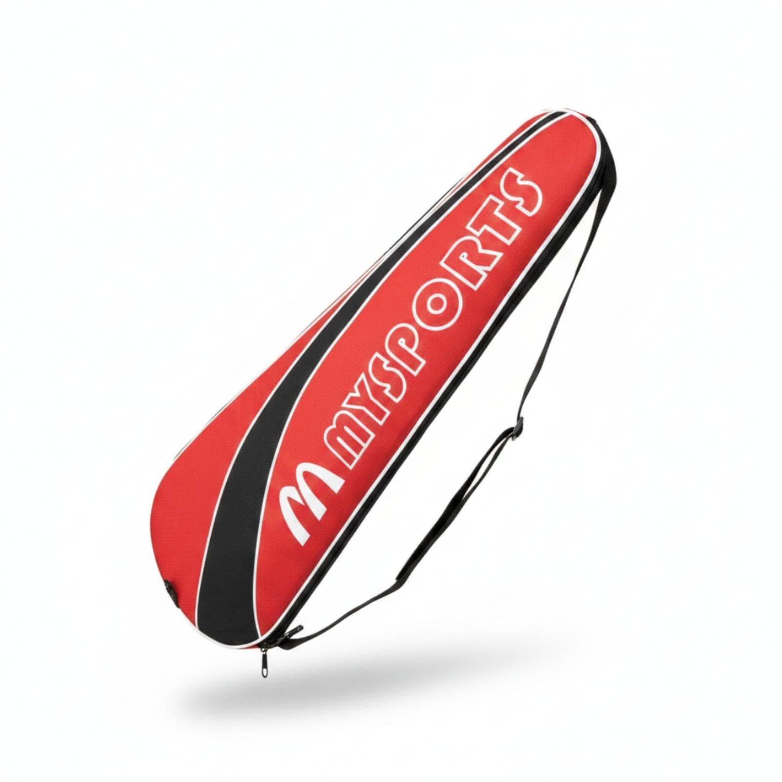 Badminton Racket Bag Single Shoulder Strap Badminton Racquet Bag Red 003 Cover-image-40