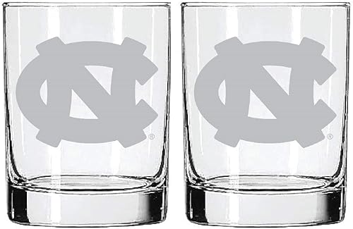 Miniatura 48 de Vaso de 2 lados, acabado satinado, roca (o whisky) - Juego de 2 (Universidad de Nueva York)