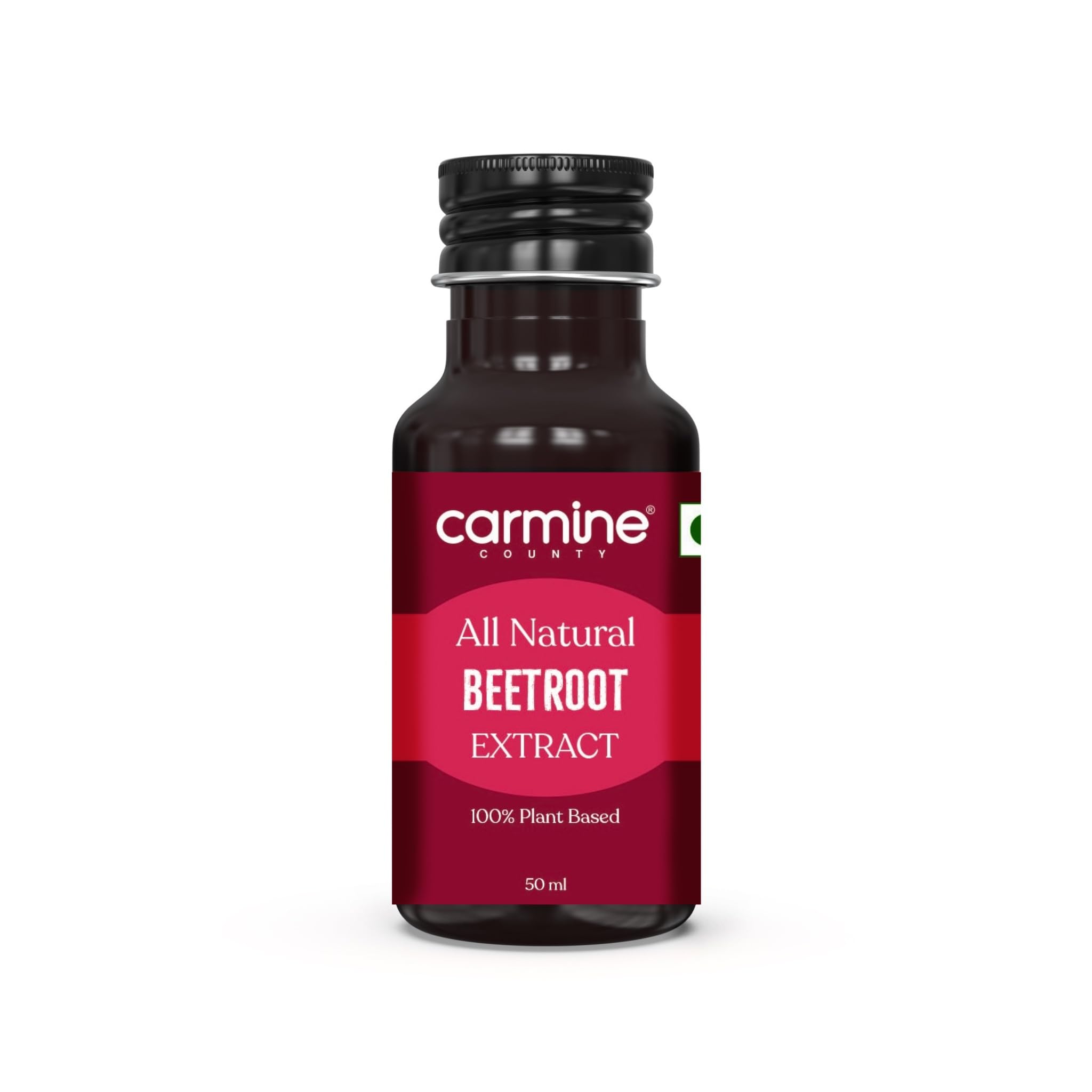 Carmine County All Natural Beetroot Extract 50 ml, Natural Color