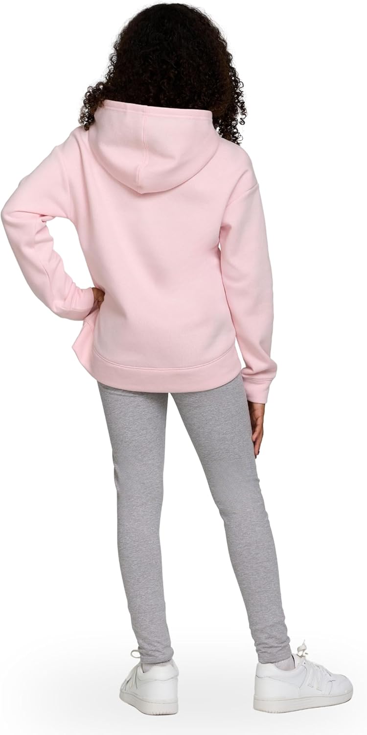New Balance Girls Athletic 2 Piece – Pullover Hoodie & Fleece-Lined Leggings Sweatsuit Set, Soft Performance Activewear - Image 5