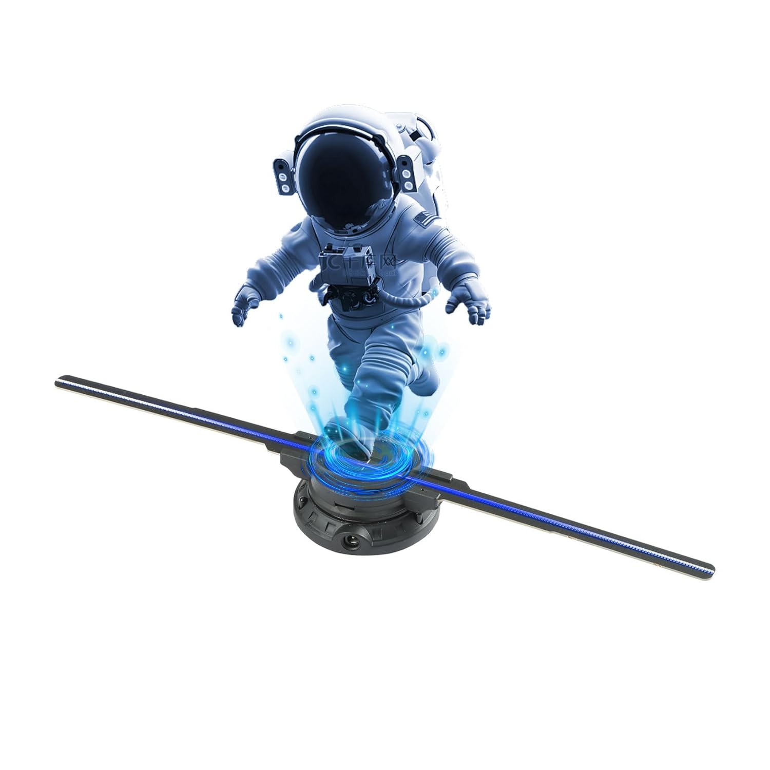 3D Hologram Fan with WiFi App Control and Bluetooth Sound Sync, LED Holographic Advertising Display withRemote Control and 1500+ Free Videos for Retail Trade Shows Events (19.7)